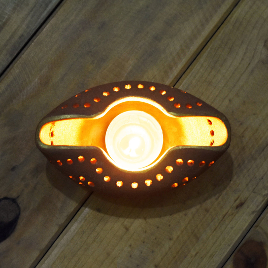 Chirag Candle Holder Set of 4 + 4 tealights FREE - Suspire