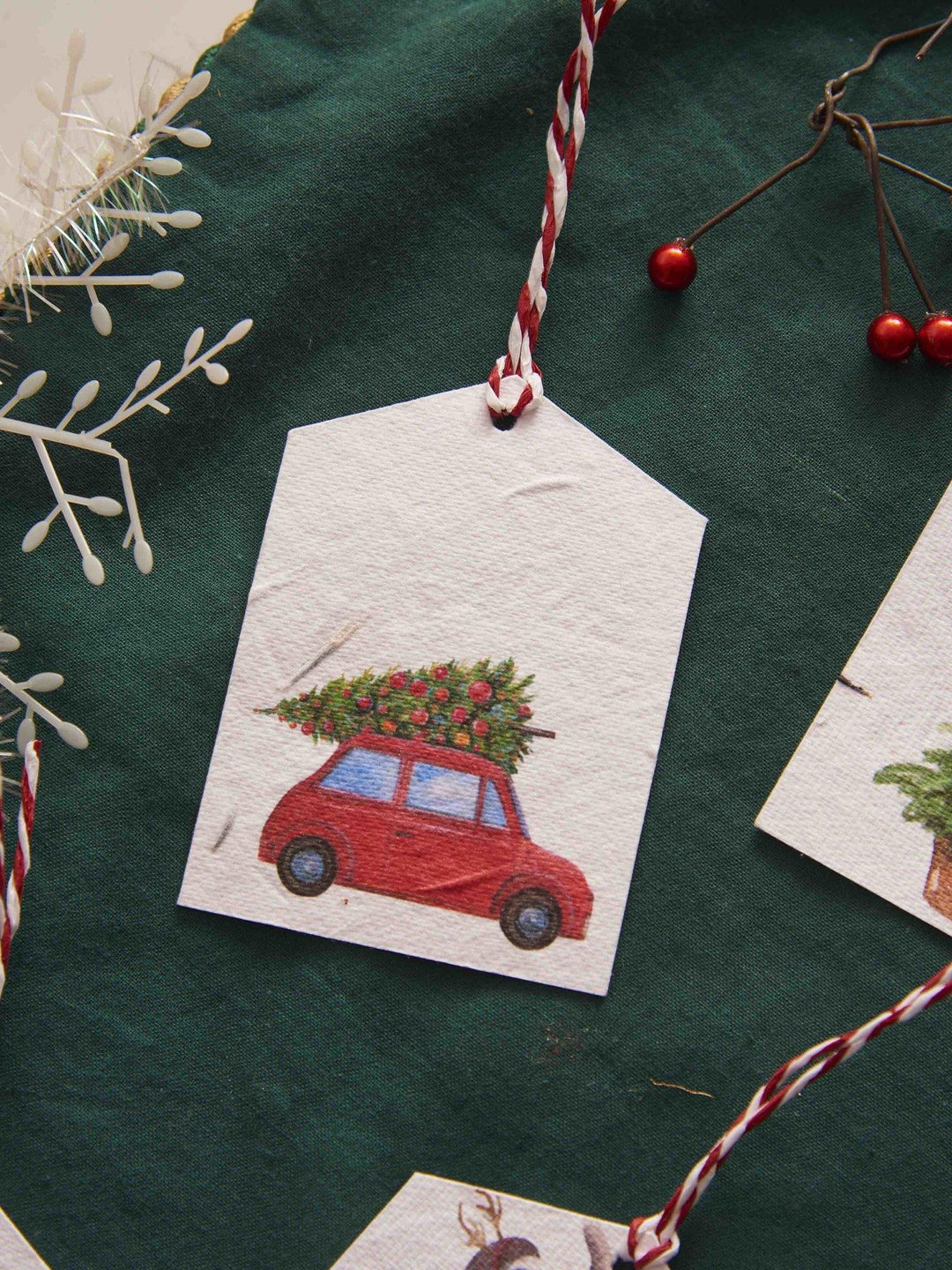Christmas and New Year Themed Gift Tags (Set of 8)
