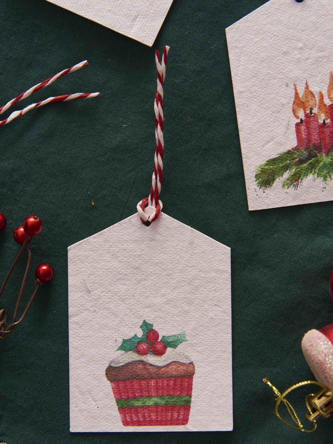Christmas and New Year Themed Gift Tags (Set of 8)