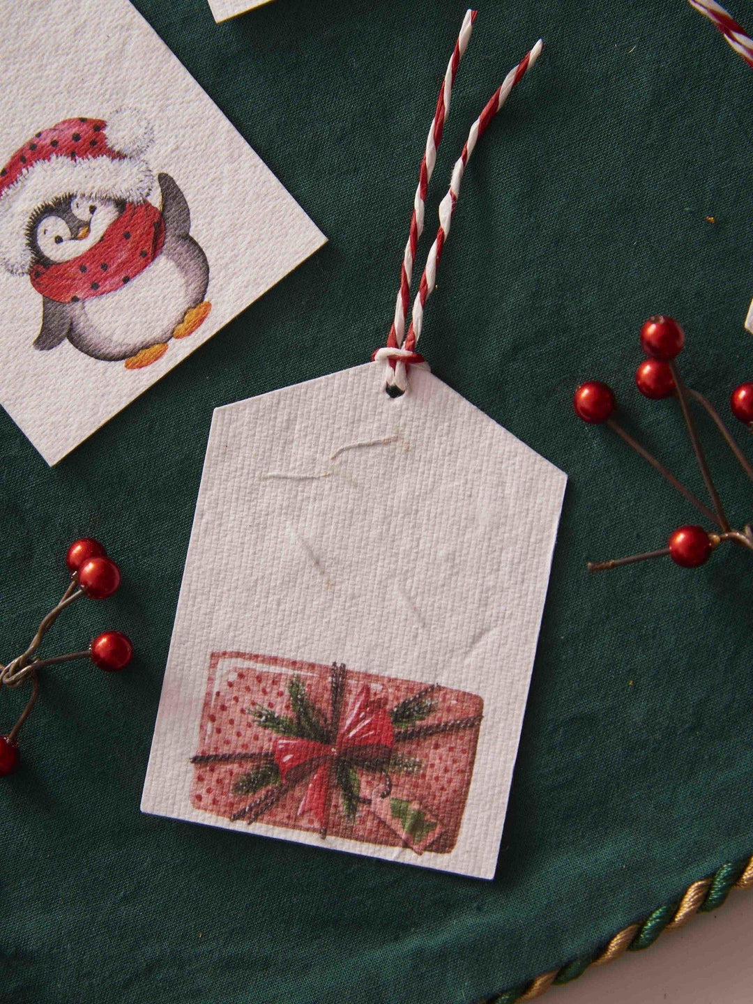 Christmas and New Year Themed Gift Tags (Set of 8)