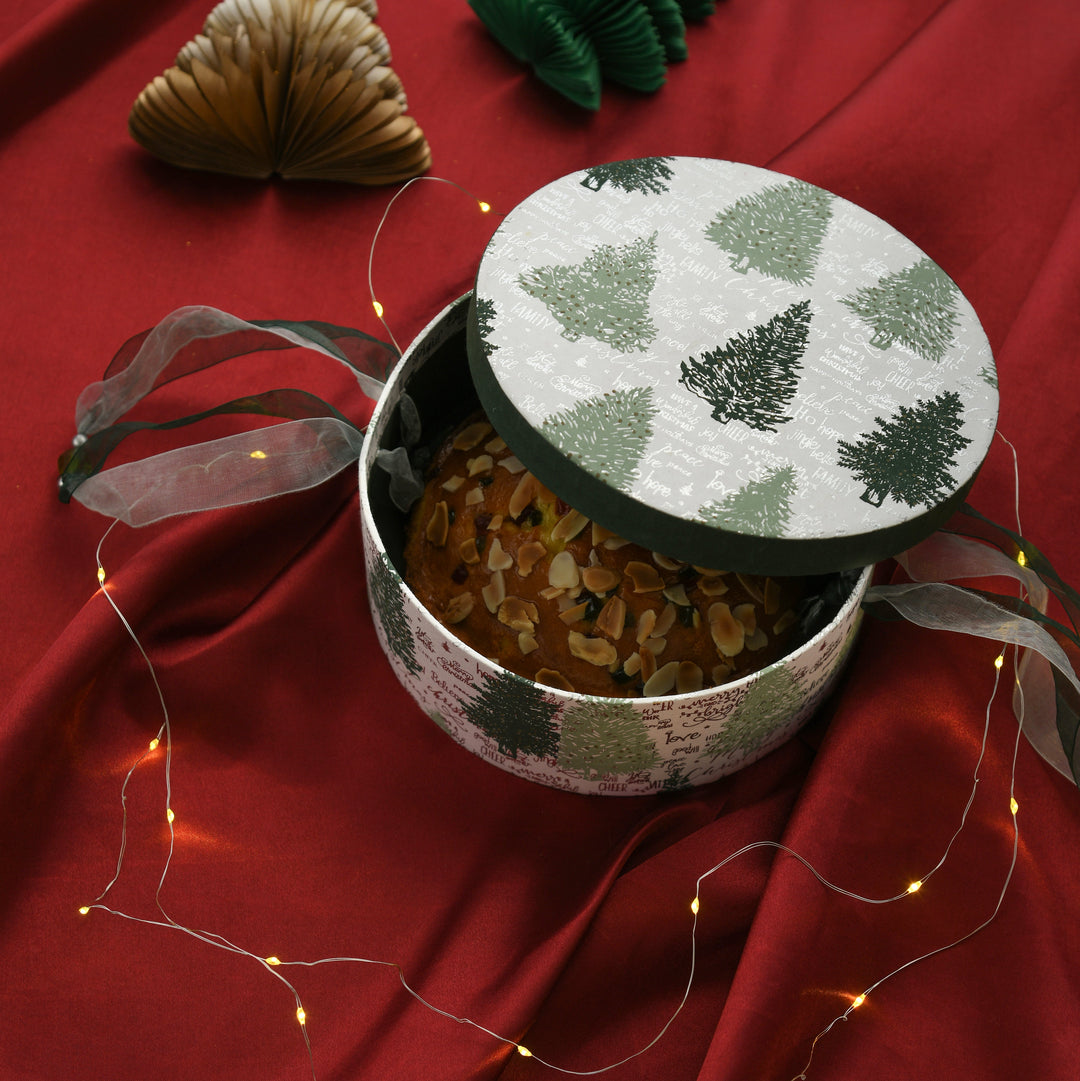 Christmas Tree Round Gift Box (Set of 3) - Suspire