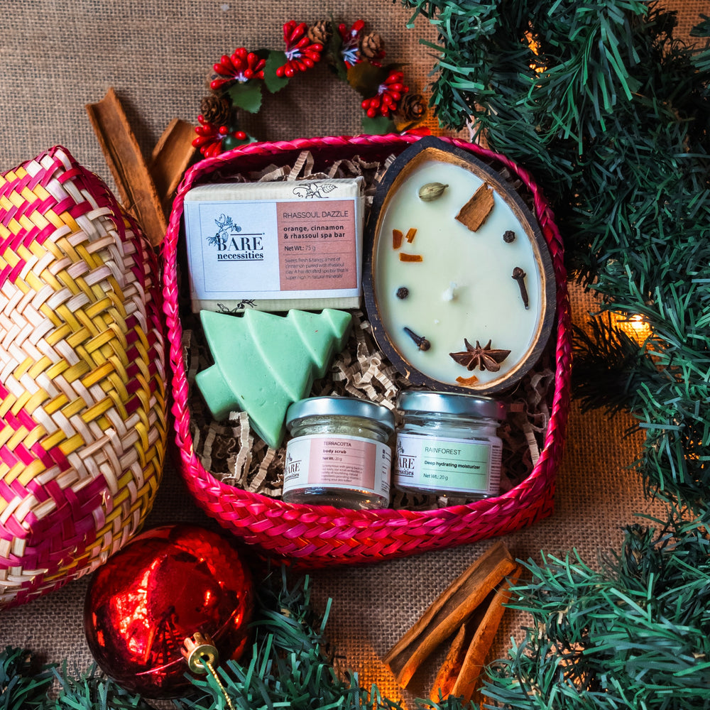 Bare Necessities Christmas Comfort Gift Set | Thoughtful Gifts for the Season| Christmas Hamper