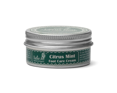 Rustic Art Citrus Mint Foot Care Cream 30g (pack of 2)