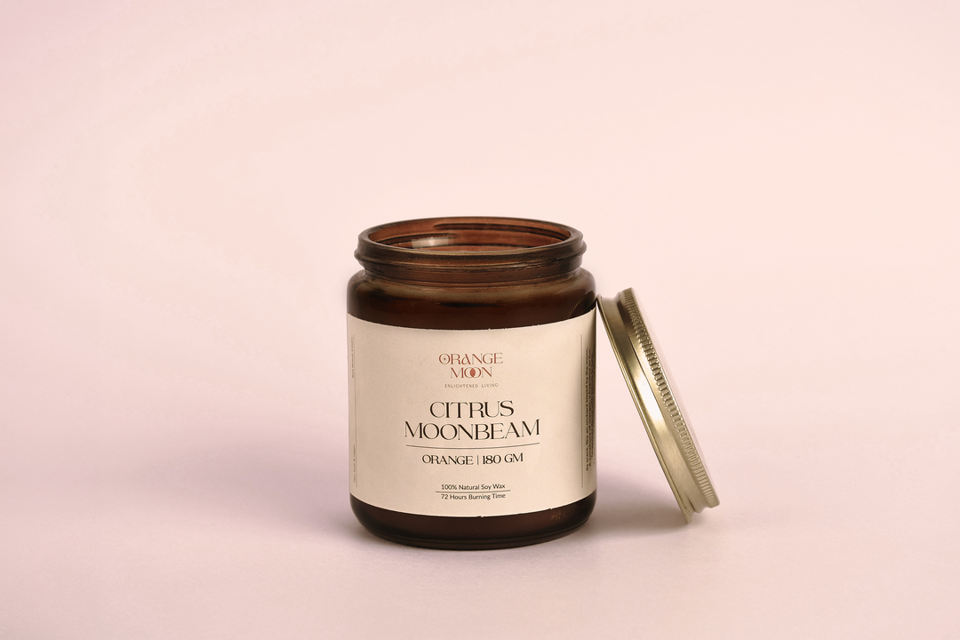 Citrus Moonbeam - Pure Soy Candle (Orange)