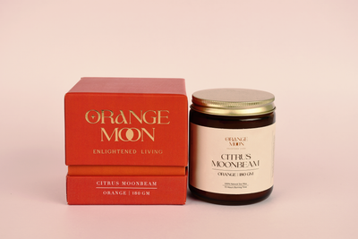 Citrus Moonbeam - Pure Soy Candle (Orange)