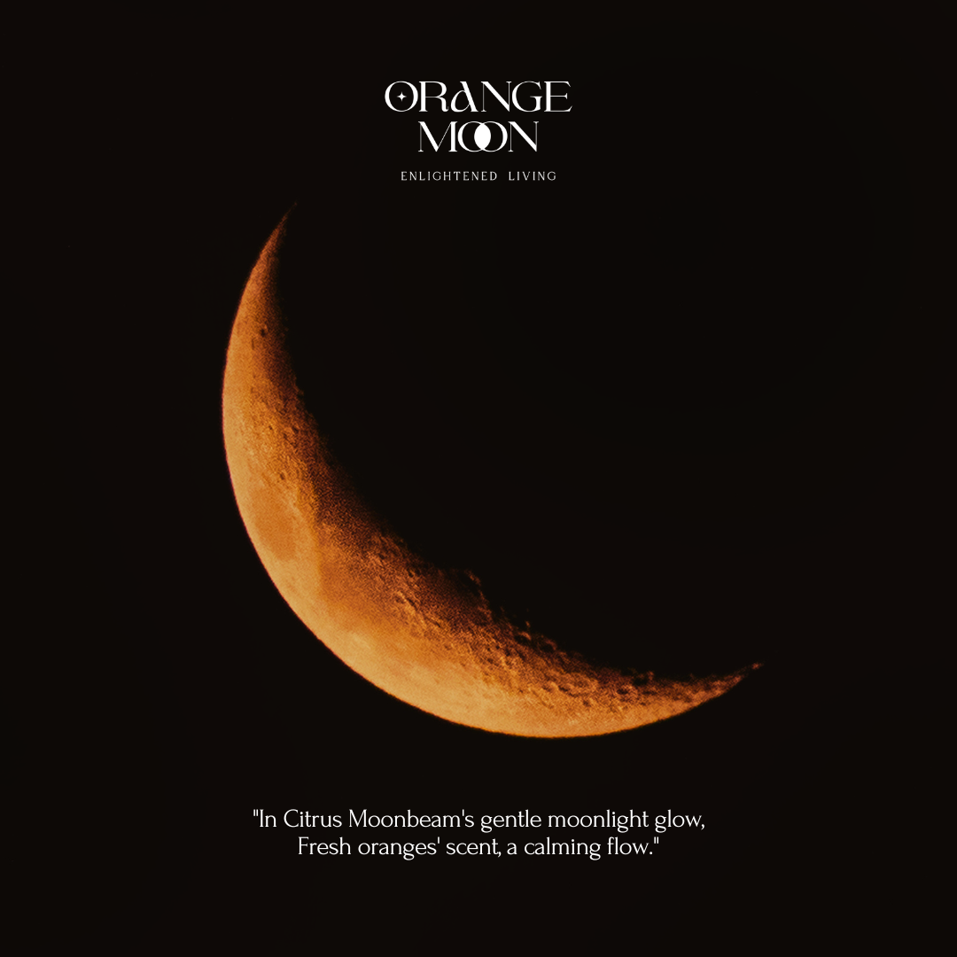 Citrus Moonbeam - Pure Soy Candle (Orange)