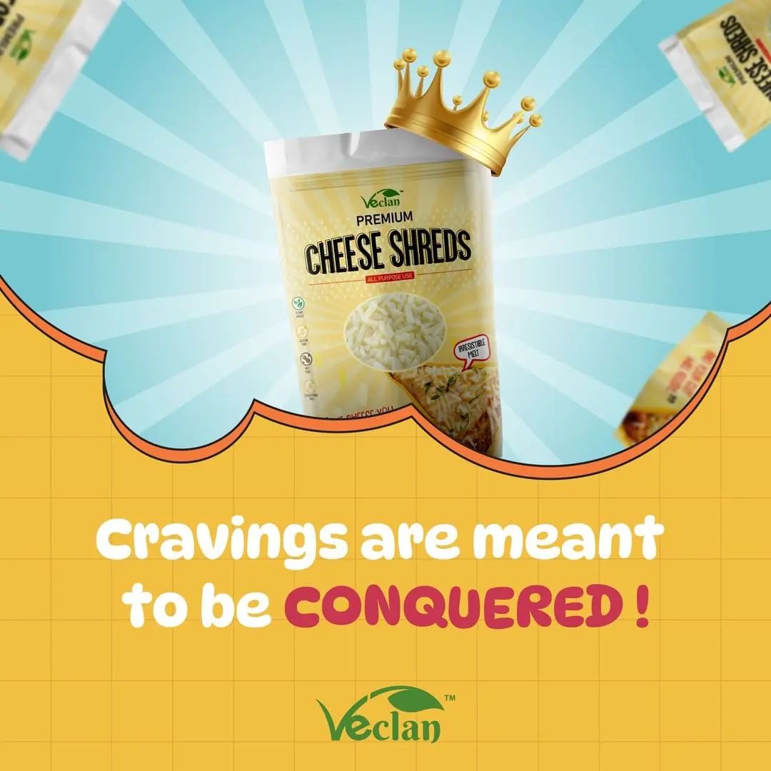 Veclan Premium Cheese Shreds- 200g