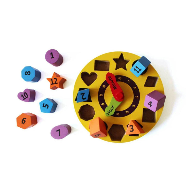 Shumee Shape Sorting Clock