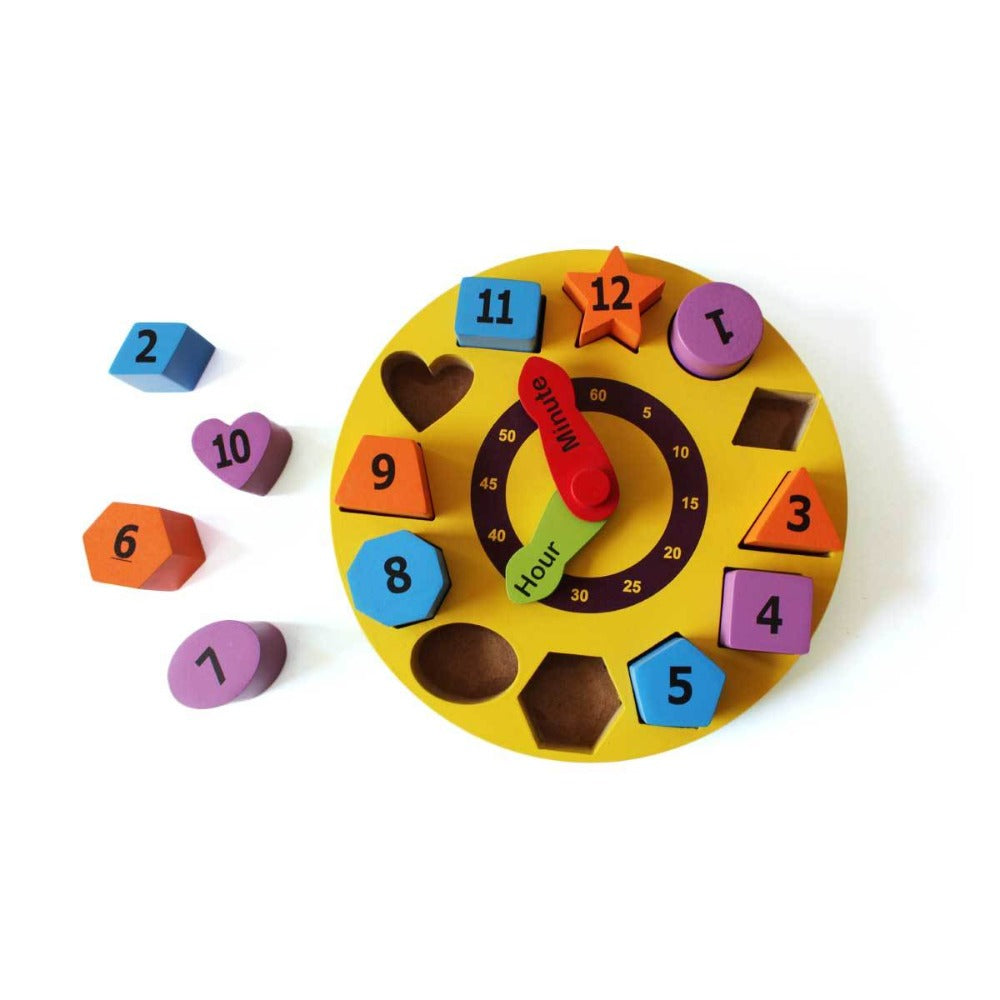 Shumee Shape Sorting Clock