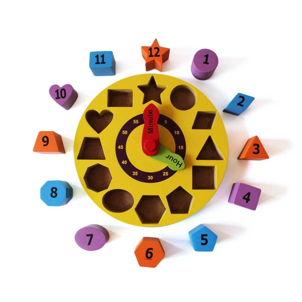 Shumee Shape Sorting Clock