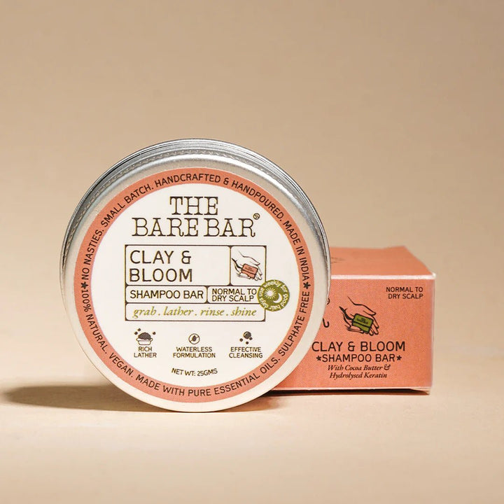Clay & Bloom Shampoo Bar - Suspire