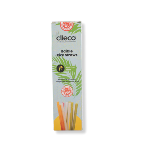CLLECO Edible Rice Straws - 30 pcs