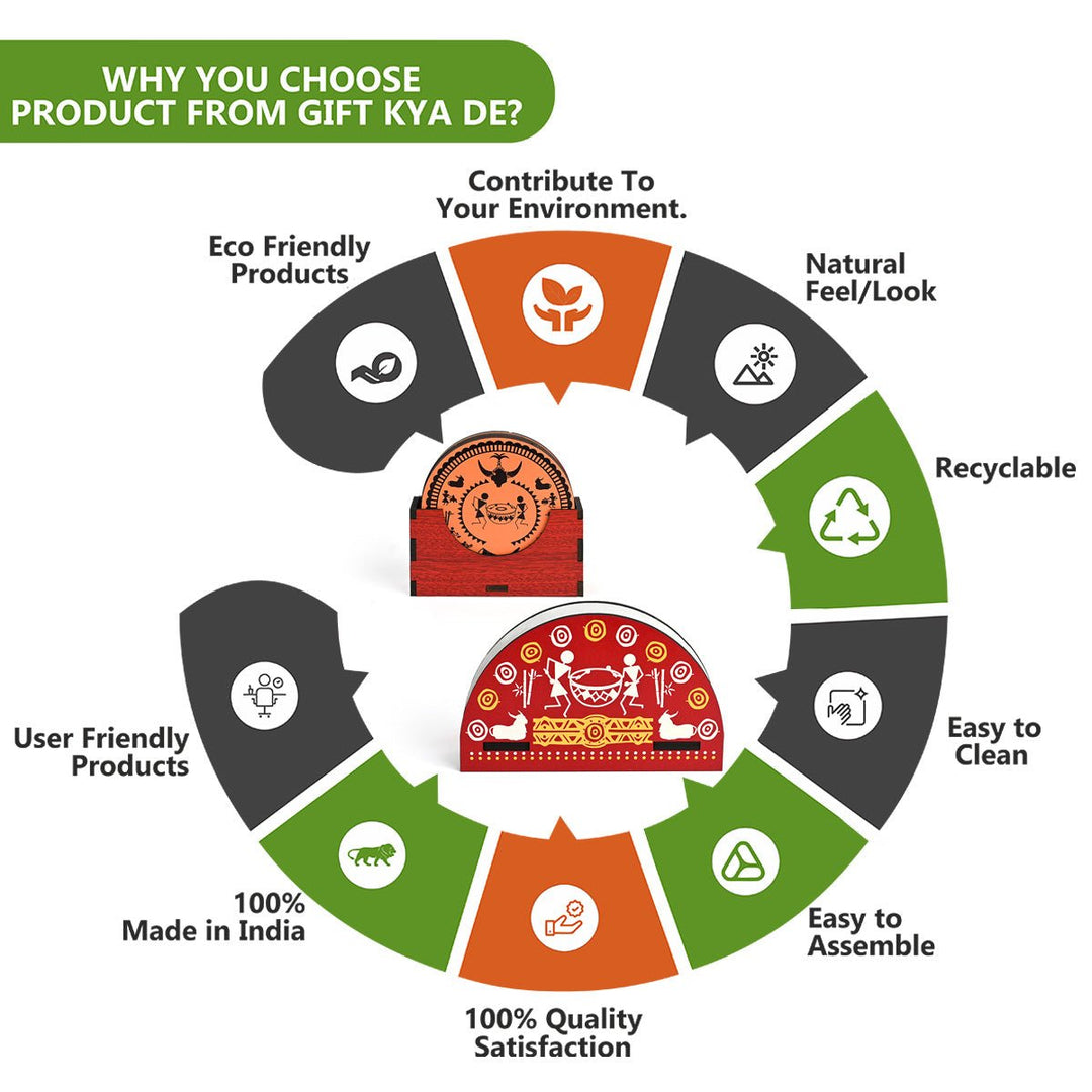 Gift Kya De Napkin Holder for Dining Table | Tissue Paper Stand | Kitchen Accessories