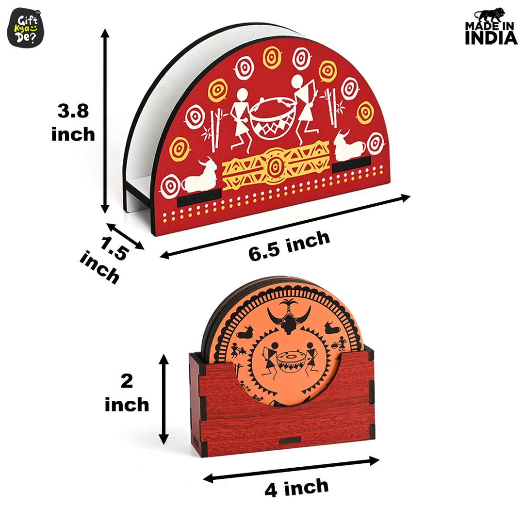 Gift Kya De Napkin Holder for Dining Table | Tissue Paper Stand | Kitchen Accessories