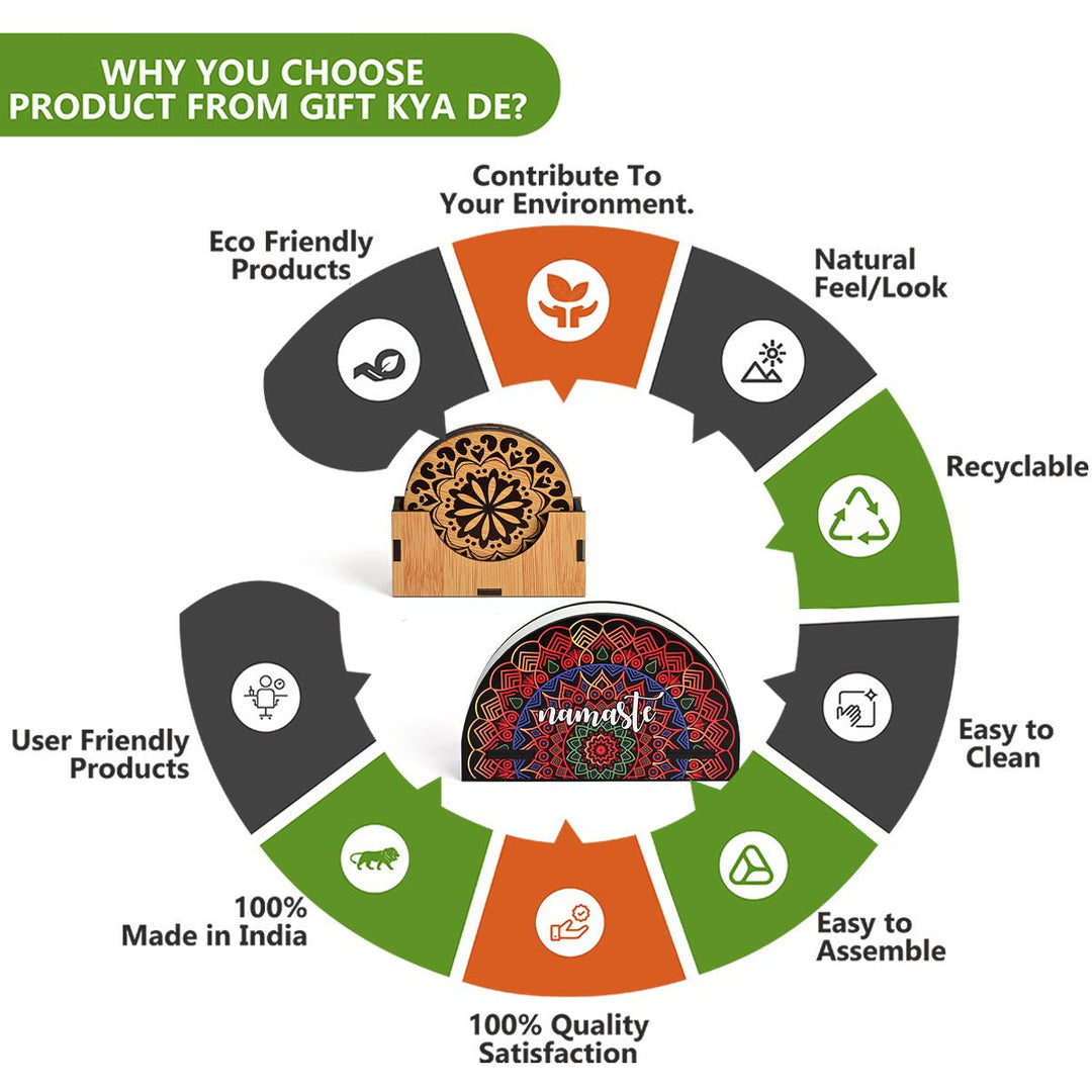 Gift Kya De Napkin Holder for Dining Table | Tissue Paper Stand | Kitchen Accessories