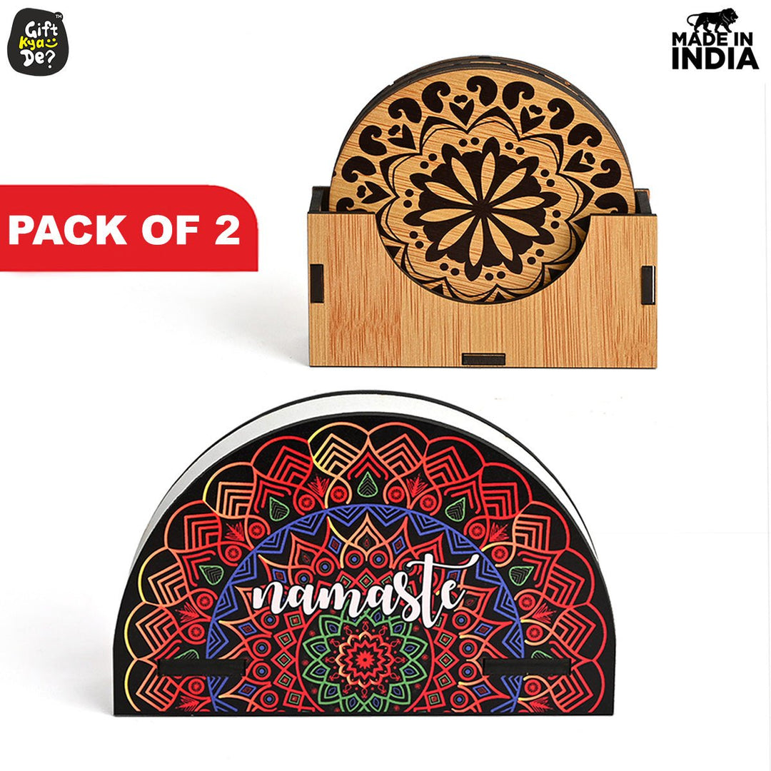 Gift Kya De Napkin Holder for Dining Table | Tissue Paper Stand | Kitchen Accessories