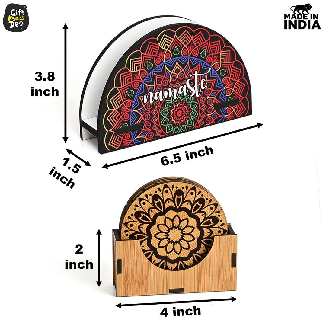 Gift Kya De Napkin Holder for Dining Table | Tissue Paper Stand | Kitchen Accessories