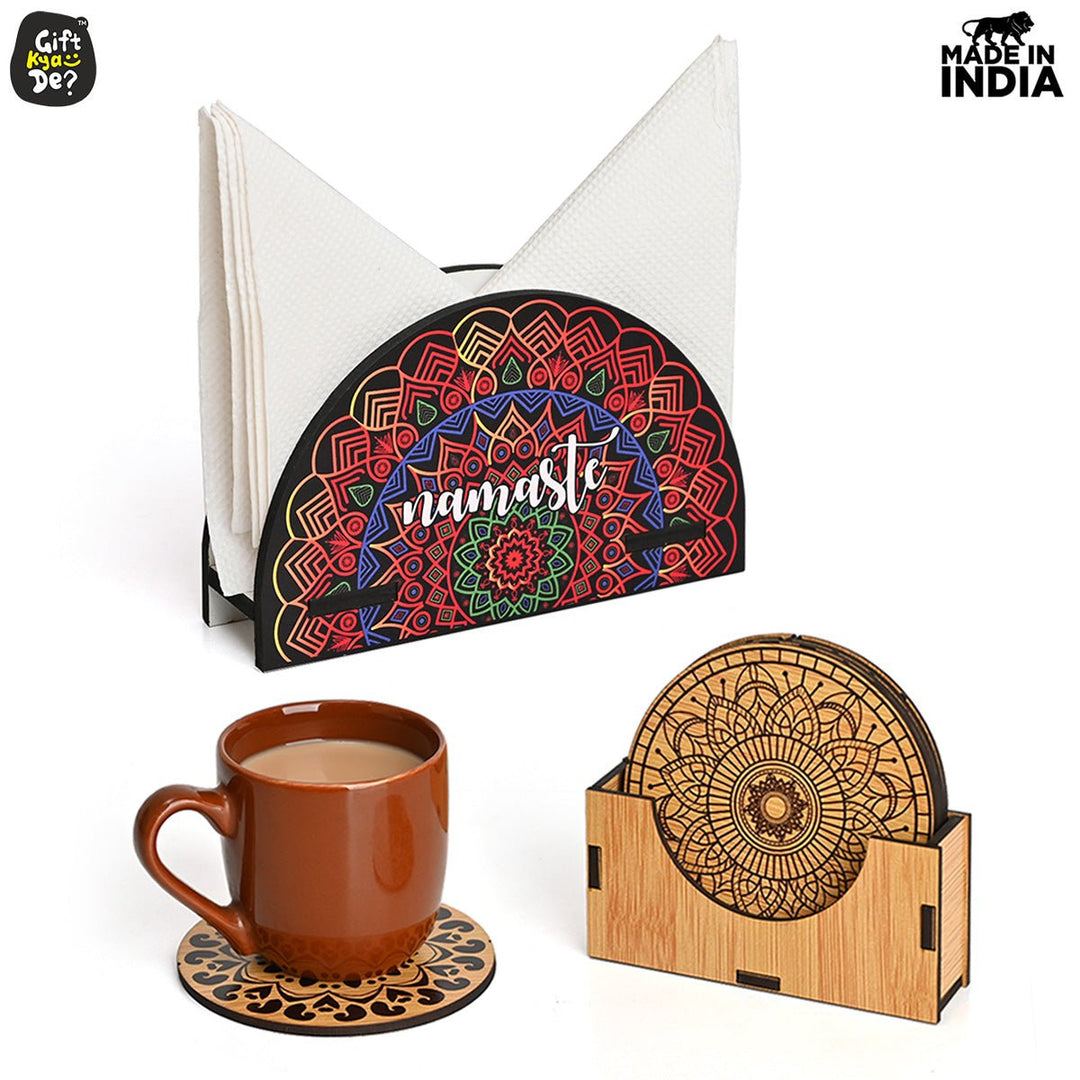 Gift Kya De Napkin Holder for Dining Table | Tissue Paper Stand | Kitchen Accessories