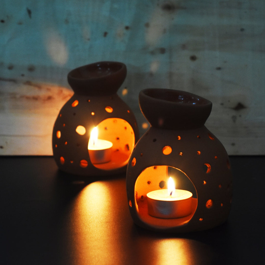 COCO NANO Aroma Diffuser Set of 2 + 2 tealight FREE - Suspire