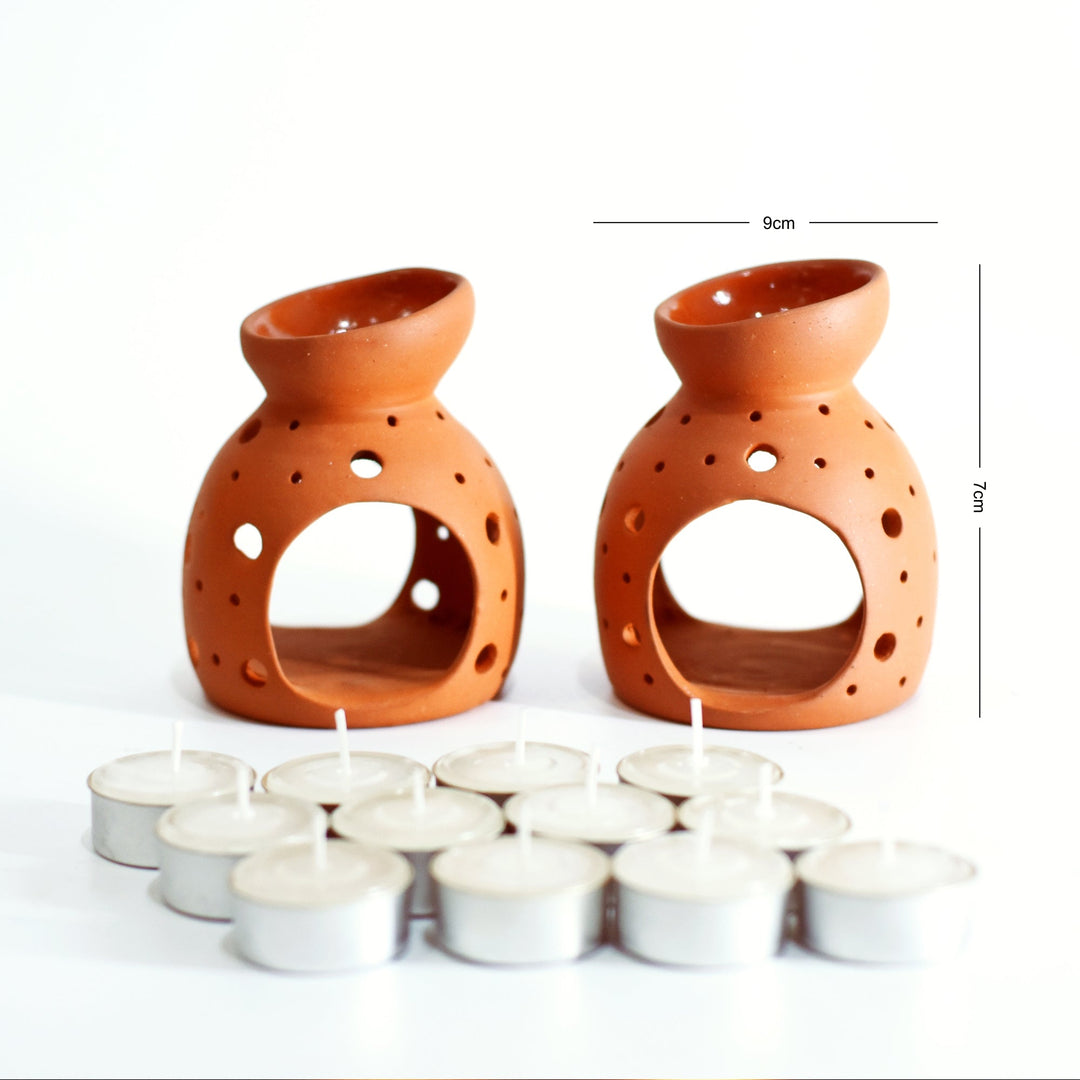 COCO NANO Aroma Diffuser Set of 2 + 2 tealight FREE - Suspire