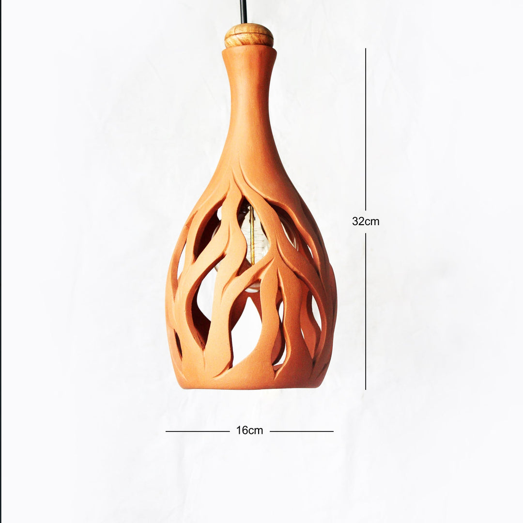 COCO XL3 Ceiling Light, LEAFY Design - Suspire