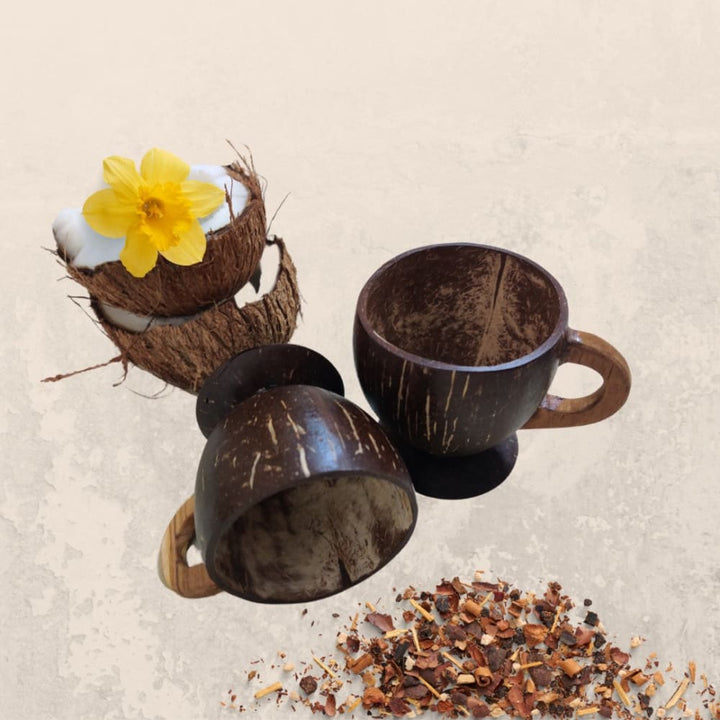 ONEarth Coconut Tea/ Coffee Mug (pack of 2)