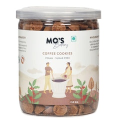 Mo's Bakery Sugar Free Coffee Cookies vegan 100% natural & preservatives free