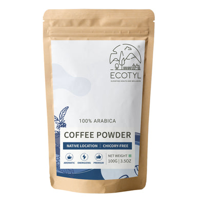 Ecotyl Coffee Powder | 100% Arabica | Strong Flavour & Rich Aroma | 100g