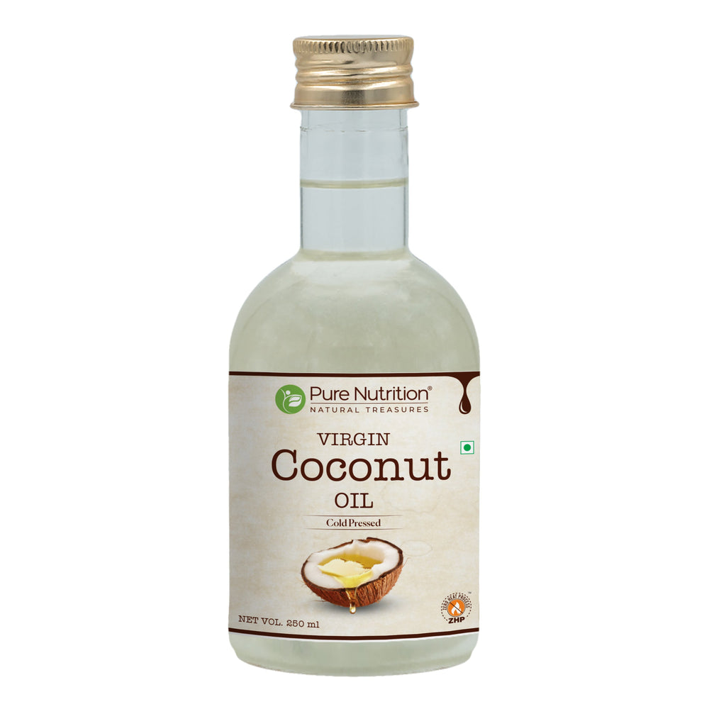 Raw Cold Pressed Virgin Coconut Oil  250ml | Hair, Skin & Cooking
