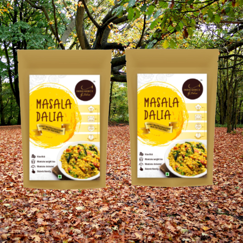 INDULGNCE Masala Dalia Mix 360 gms (Pack of 2)