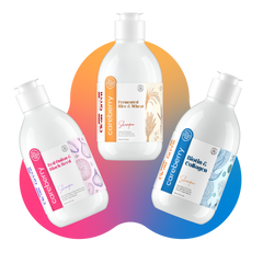 Careberry Hair Squad: Biotin Boost, Rice Water's Volumize Vibes, Red Onion's Anti-Fall Power Trio Pack of 3