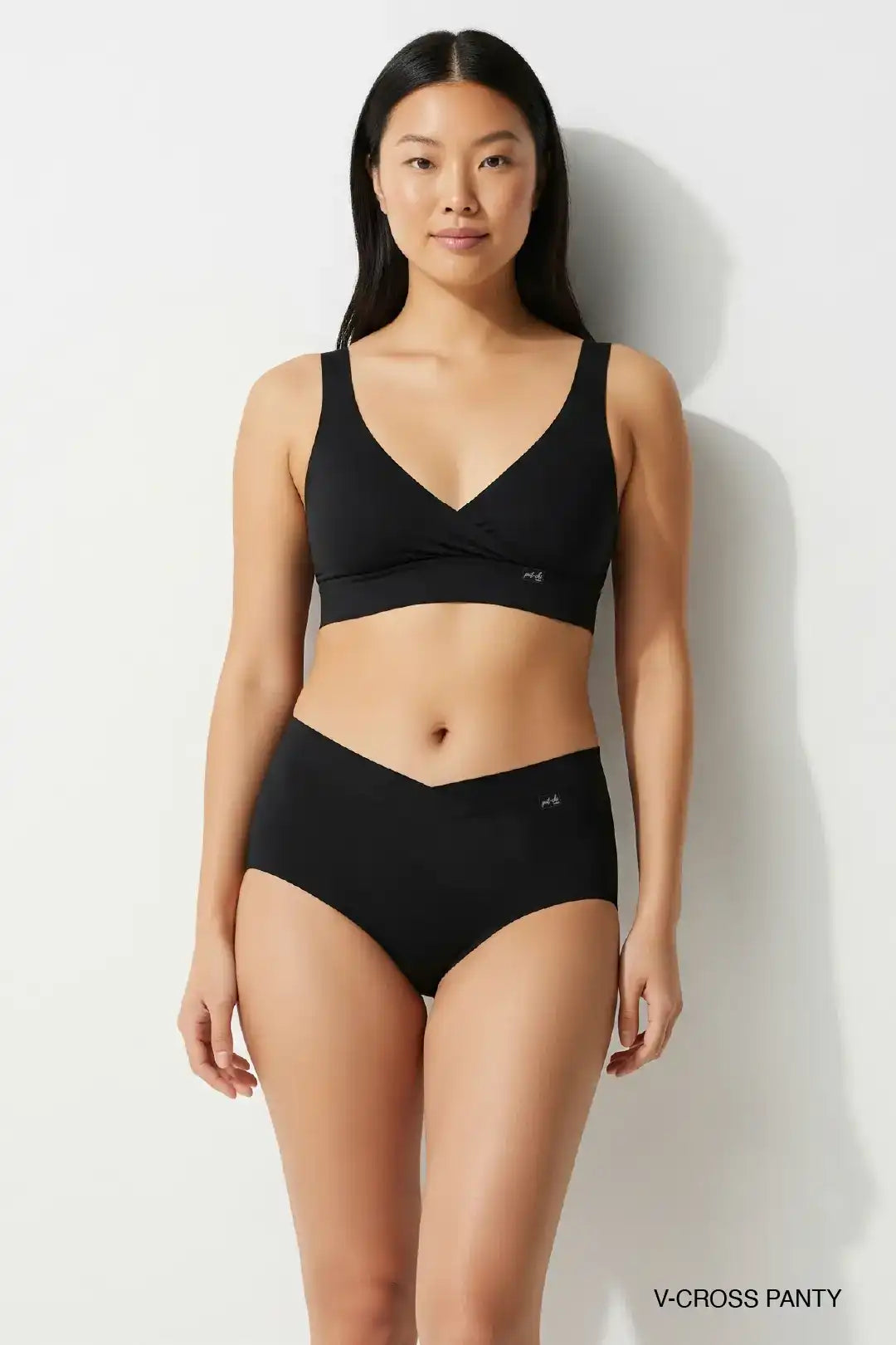 Comfort-Fit Bamboo Hipster Panty - Jet Black