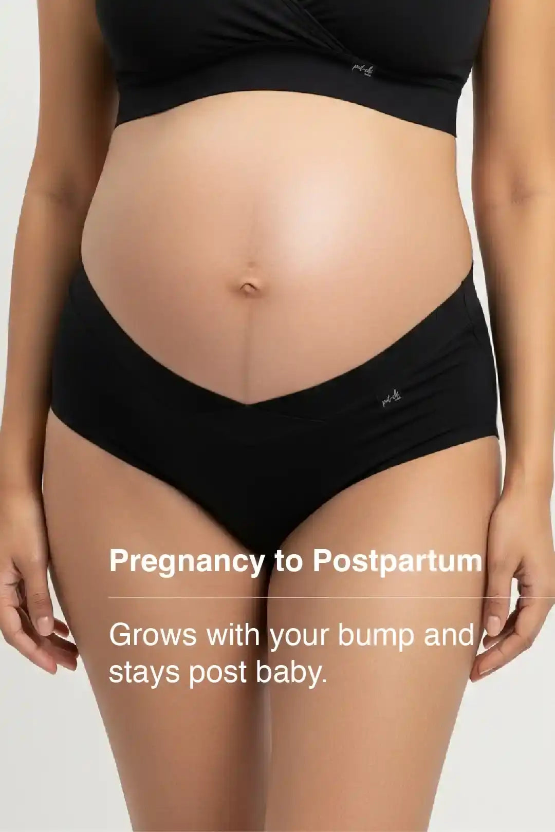 Comfort-Fit Bamboo Hipster Panty - Jet Black