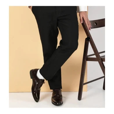 Ethik Winger Brown Wingtip Brogue Derby Shoes | Vegan Leather