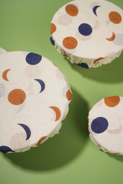 Mul Cotton bowl covers (set of 3) | Kitchen Essentials