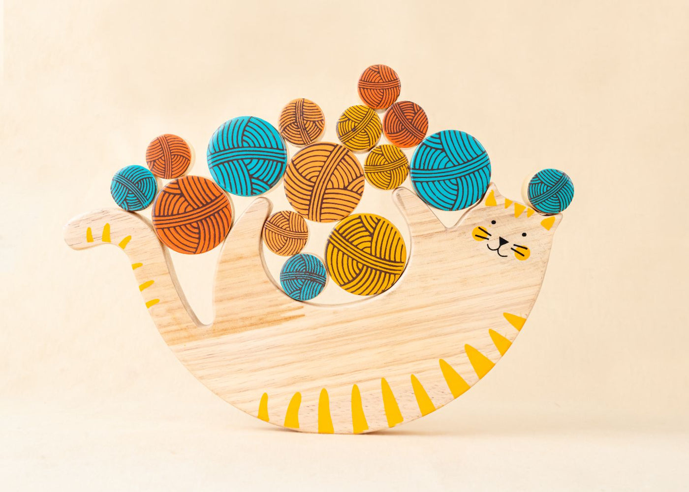 Little Lifters Cat Balancing Toy – Montessori Wooden