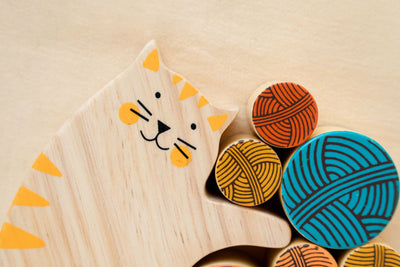 Little Lifters Cat Balancing Toy – Montessori Wooden