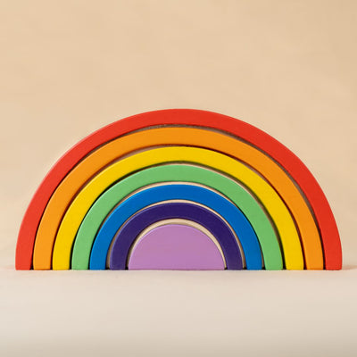 Little Lifters Rainbow Wooden Stacker 
