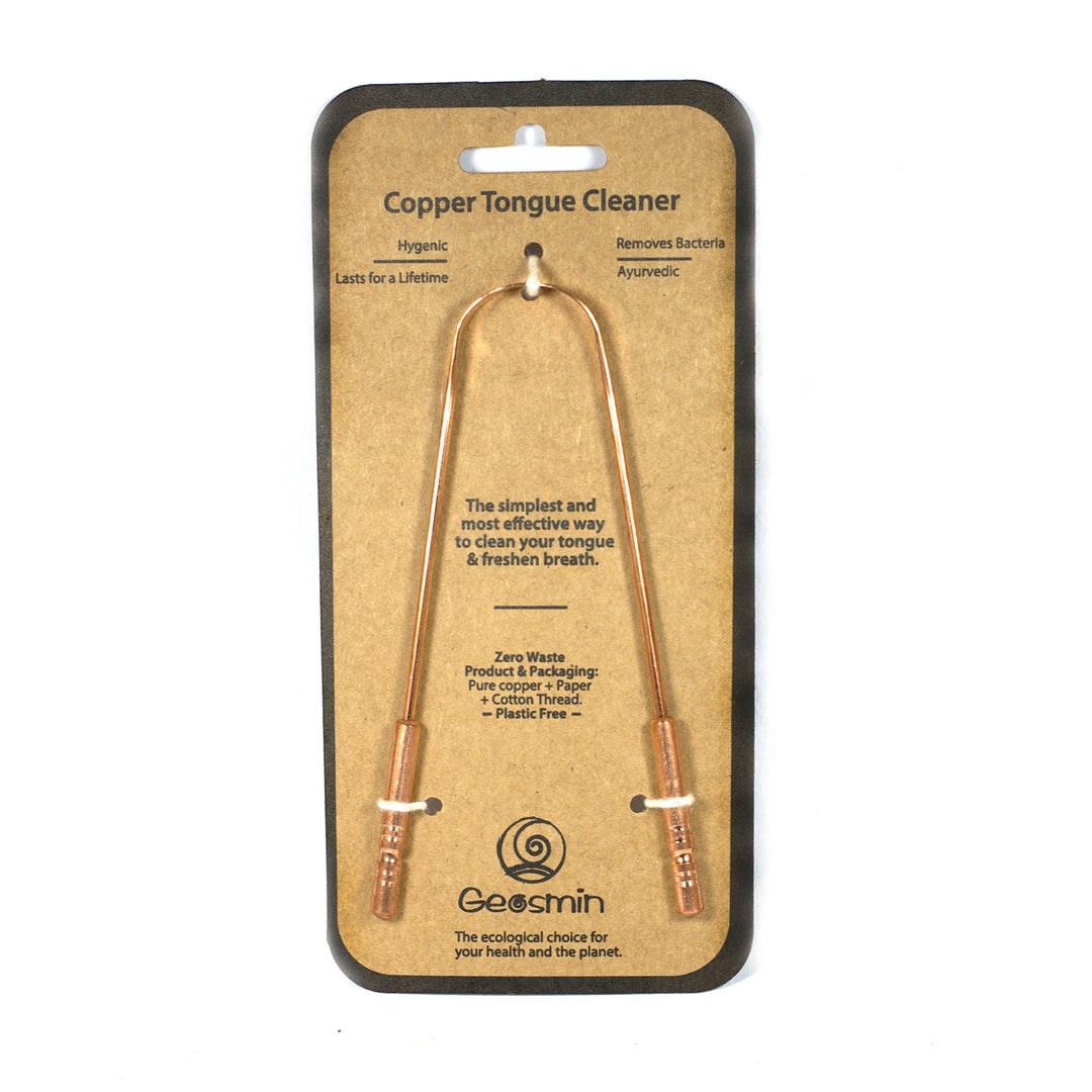 Geosmin Copper tongue cleaner | ayurvedic  - pack of 3