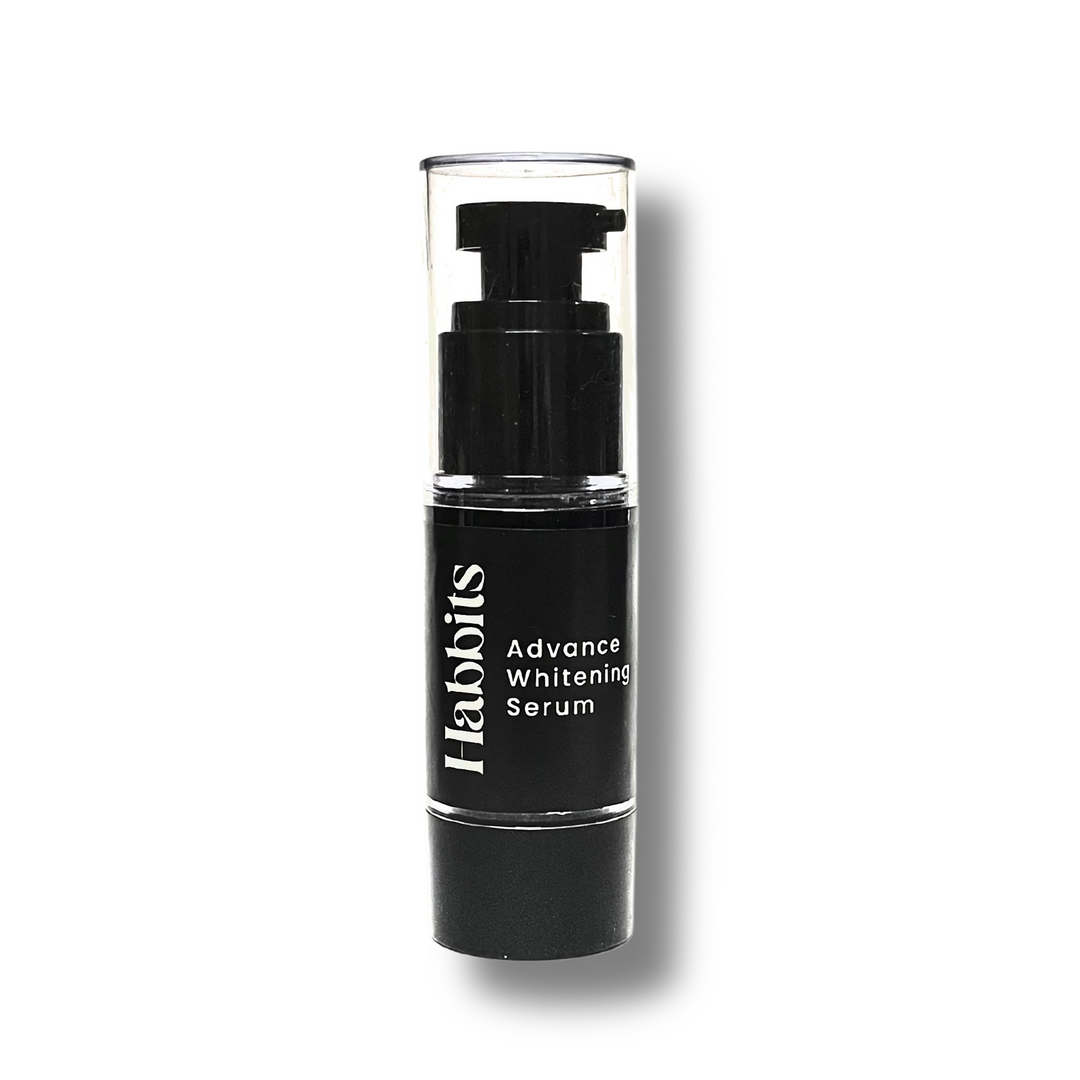 Habbits Instant Advance Teeth Whitening Serum | Natural Charcoal & Peppermint | Teeth Whitener for Sensitive Teeth | 30 ml