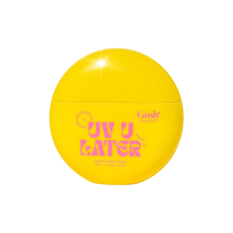 Gush Beauty UV U Later SPF 50 Sunscreen Serum PA +++UVA + UVB | 3 in 1 Serum, Moisturiser and Sunscreen 50 ml