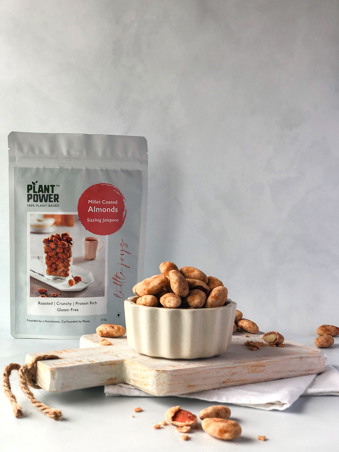 Plant Power Millet Coated Almond 210g