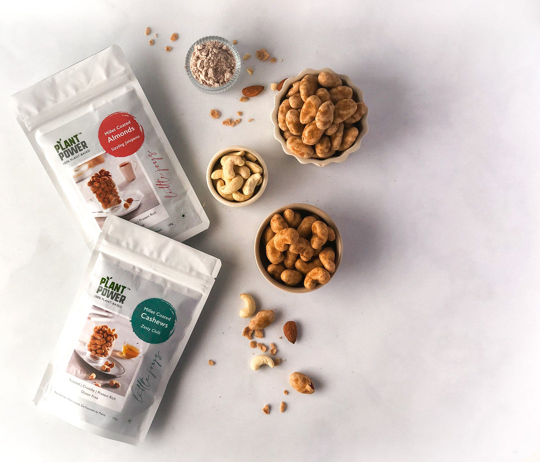 Plant Power Millet Coated Almond 210g