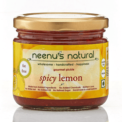 Neenus Natural Spicy Lemon Pickle - 200 ml