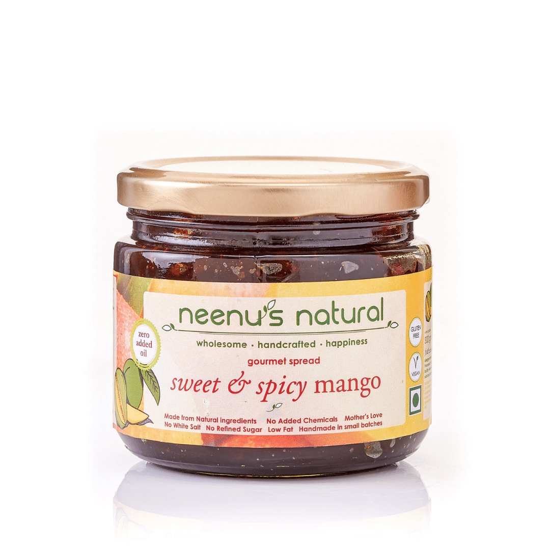 Neenus Natural Sweet& Spicy Mango Spread - 200 gm