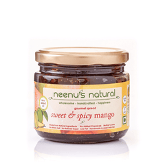 Neenus Natural Sweet& Spicy Mango Spread - 200 gm