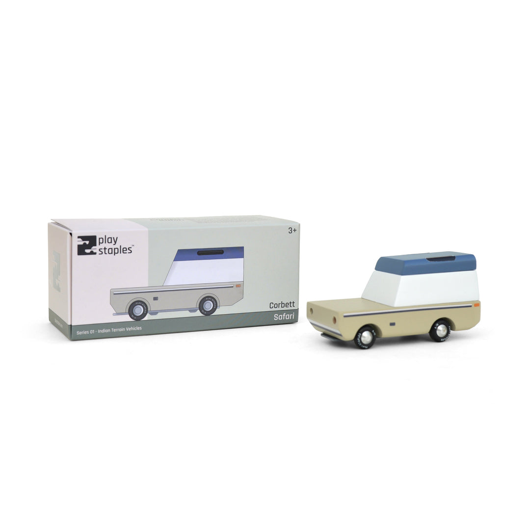 Corbett Safari - Wooden Toy Car //Jeep