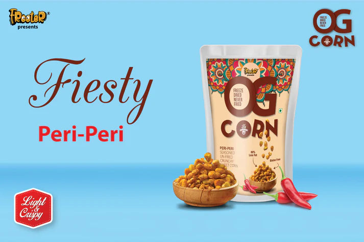 Pack of 3 - OG Corn Peri-Peri / Chilly Lime / Minty Masala - 120 grams