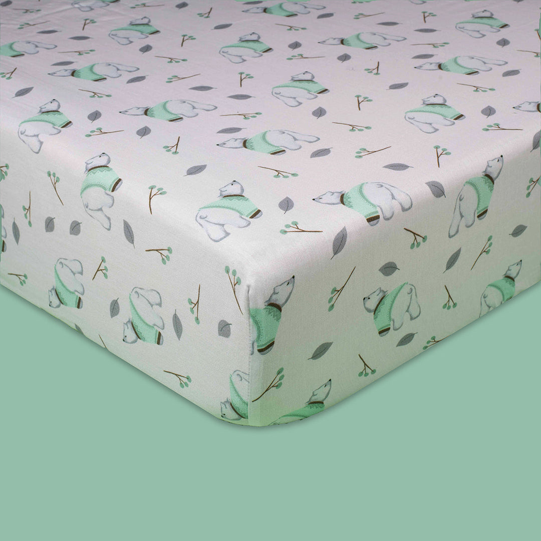 Tiny Snooze Organic Fitted Cot Sheet