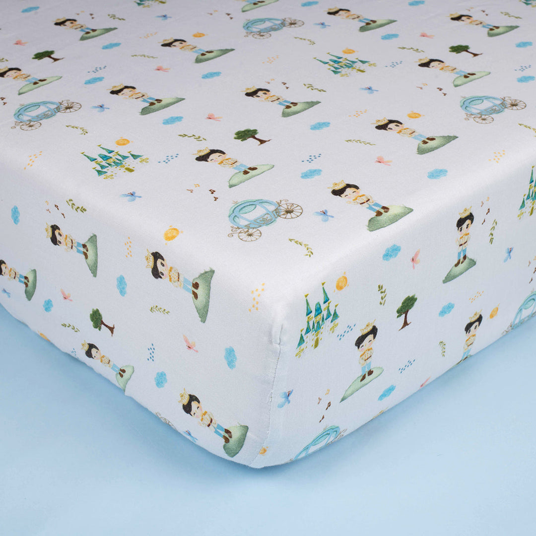 Tiny Snooze Organic Fitted Cot Sheet